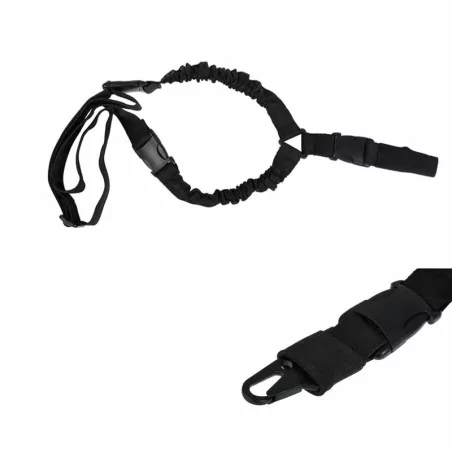 Correa Ultra Fast 1-3 Puntos Negra para réplica de airsoft