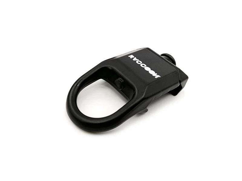 Enganche Rail Correa Swivel Negro - RACCOON