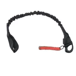 Tactical Lanyard Negro, ideal para asegurar tus accesorios de Airsoft.