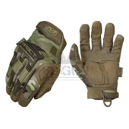 Guantes Mechanix M-Pact Multicam protección táctica y confort extremo