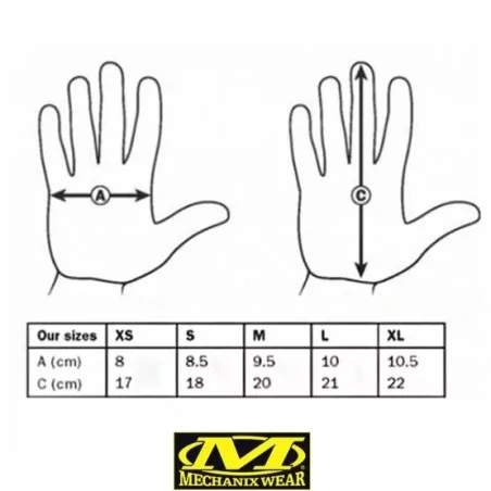 GUANTES MECHANIX M-PACT TAN ⭐ · VSGun