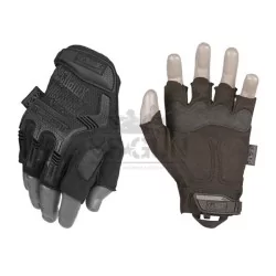 Guantes Mechanix M-Pact Fingerless Negro de alta precisión y protección táctica