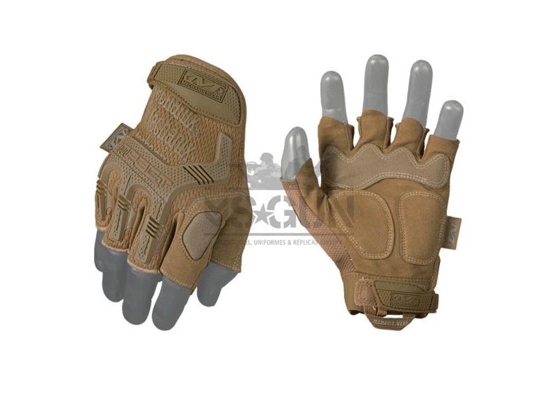 Guantes Mechanix M-Pact Fingerless - Tan