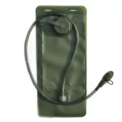 Bolsa de hidratación verde de 3 litros para una hidratación óptima.