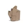 Funda Rígida para Pistolas Glock 23 y 19 con Linterna Tan para airsoft