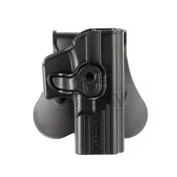 Funda Glock 13,17,18,19,23 Amomax GEN2 Negra, ideal para airsoft