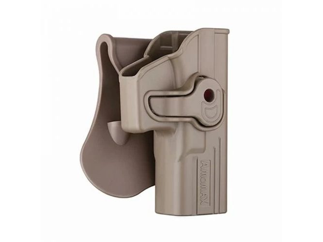 Funda Glock 13,17,18,19,23 Amomax GEN2 Tan, ideal para airsoft
