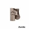 Funda Glock 13,17,18,19,23 Amomax GEN2 para zurdo Tan, ideal para airsoft