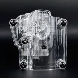 Pistolera Cytac Universal Alta Resistencia Transparente, ideal para airsoft