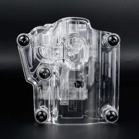 Pistolera Cytac Universal Alta Resistencia Transparente, ideal para airsoft