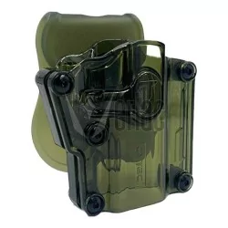 Pistolera Cytac Universal Alta Resistencia Verde Transparente para pistolas