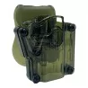 Pistolera Cytac Universal Alta Resistencia Verde Transparente para pistolas