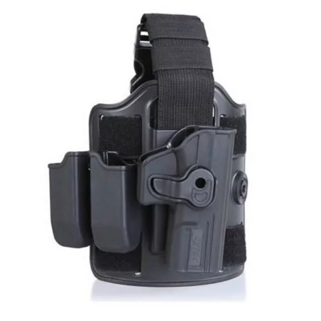 PISTOLERA PERNERA RÍGIDA CYTAC CY-DLPG3 BK ✅ · VSGun
