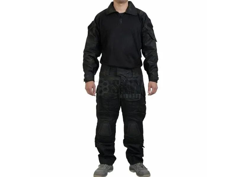 DELTA TACTICS UNIFORME DE COMBATE MULTICAM BLACK