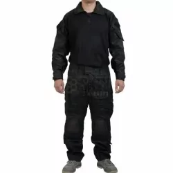 DELTA TACTICS UNIFORME AIRSOFT MULTICAM BLACK