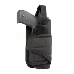 Pistolera Tornado negra para sistema MOLLE táctica airsoft
