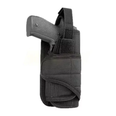 Pistolera Tornado negra para sistema MOLLE táctica airsoft