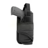 Pistolera Tornado negra para sistema MOLLE táctica airsoft