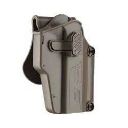 Pistolera Amomax Universal PerFit TAN para pistolas airsoft