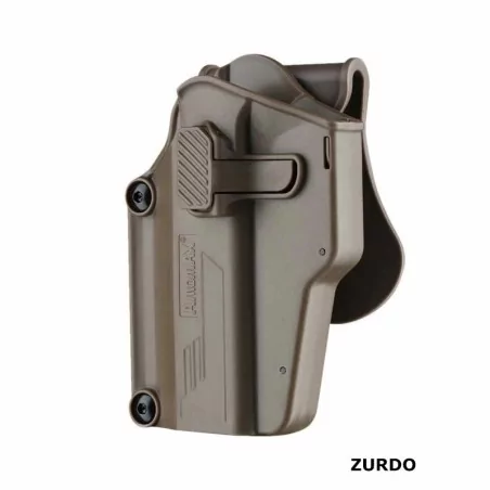 Pistolera Amomax Universal para Zurdos TAN airsoft