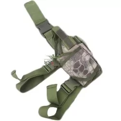 Pistolera pernera Tornado Kryptek Mandrake para pistolas airsoft