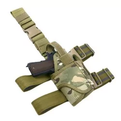 Pistolera pernera Tornado Multicam para pistolas airsoft