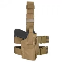 Pistolera pernera Tornado Tan para pistolas airsoft