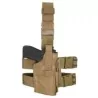 Pistolera pernera Tornado Tan para pistolas airsoft