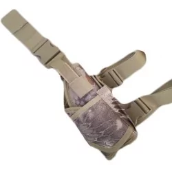 Pistolera pernera Tornado Kryptek Highlander para uso táctico airsoft