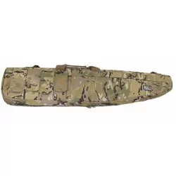 Funda táctica acolchada Multicam 120 cm para réplica larga
