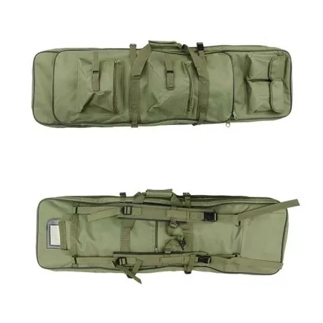 Funda de transporte acolchada 100 cm verde OD para réplica larga