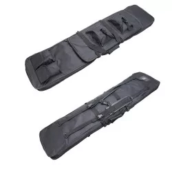 Funda de transporte acolchada 120 cm Delta Tactics Negra para réplica larga