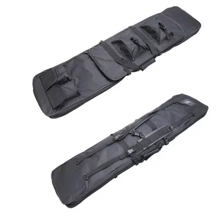 Funda de transporte acolchada 120 cm Delta Tactics Negra para réplica larga