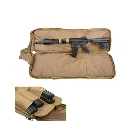 FUNDA TRANSPORTE FUSIL 100 CM TAN ▷ · VSGun
