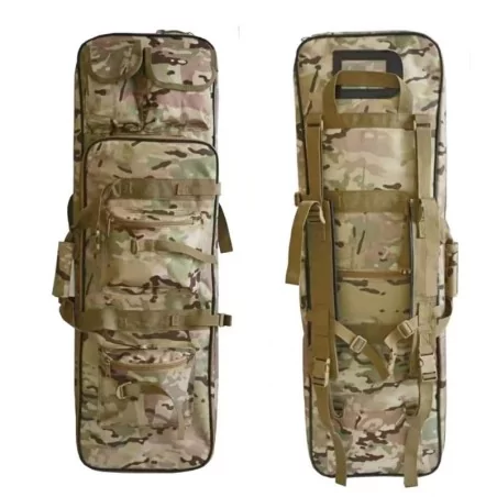 Funda Transporte Fusil Acolchada Multicam 120 CM Delta Tactics, camuflaje y resistencia