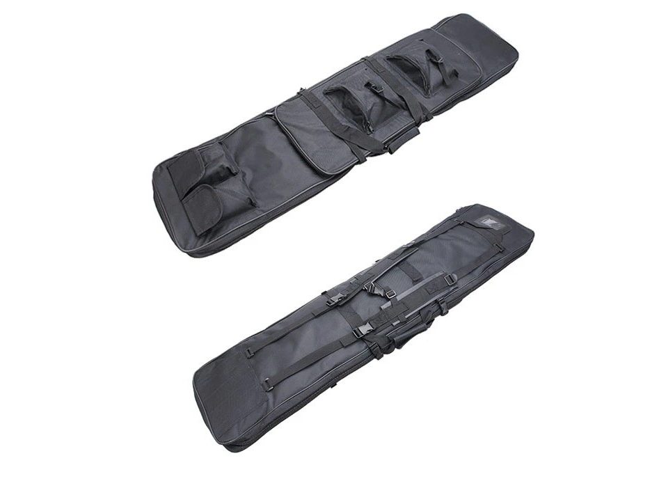 Funda de Transporte Fusil Acolchada Negra 120 CM