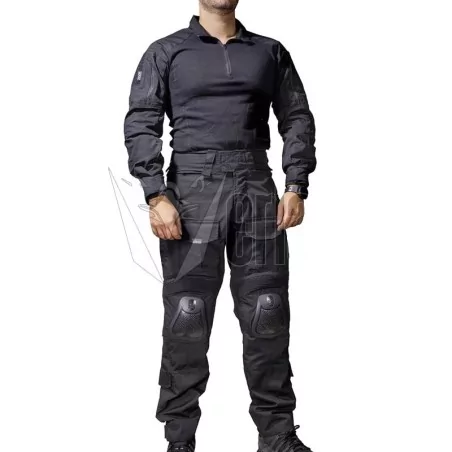 UNIFORME NEGRO MARCA CORSO BLACKBEARD