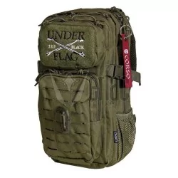 Mochila Corso MOLLE 14L Verde OD con mosquetón y sistema MOLLE