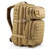 Mochila táctica Inmortal Warrior 36L color tan con MOLLE láser