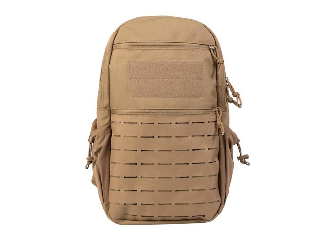 MOCHILA MOLLE DELTA TACTICS RAIDER CORTE LÁSER 25L COYOTE