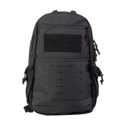 Mochila táctica Raider 25L negra Delta Tactics con sistema MOLLE láser