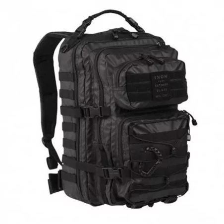 Mochila tactical negra de 36 litros resistente y funcional