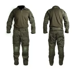 DELTA TACTICS UNIFORME DE COMBATE PAR AIRSOFT COLOR RANGER GREEN