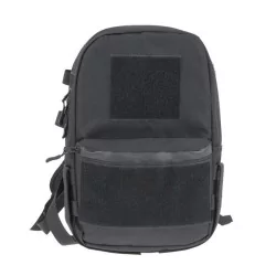 Mochila SPEEDSOFT DELTA TACTICS negra con diseño táctico y gran capacidad