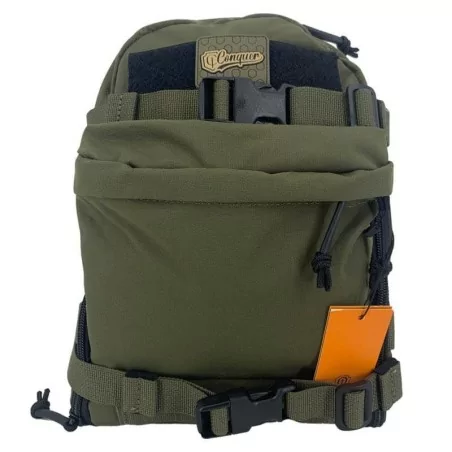 Mochila táctica MOLLE Conquer Backpack Ranger Green ideal para outdoors