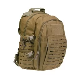 Mochila Láser Task 28L Tan Delta Tactics con diseño MOLLE y corte láser