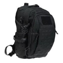 Mochila Láser Task 28L Negro Delta Tactics con corte láser y sistema MOLLE