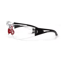 Gafas Corso Revenge MK1 transparentes con lente de alta visibilidad