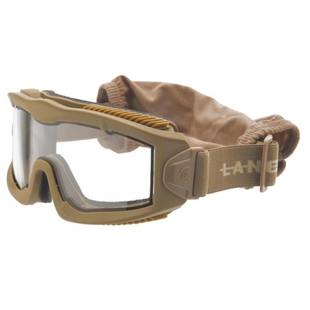 Gafas Aero Thermal transparentes tan Lancer Tactical airsoft