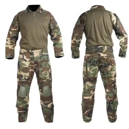 DELTA TACTICS UNIFORME DE COMBATE WOODLAND - VARIAS TALLAS